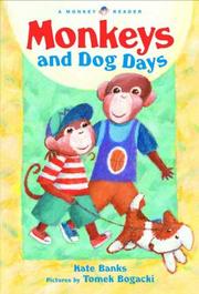 Book Cover for MONKEYS AND DOG DAYS