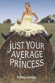 Book Cover for JUST YOUR AVERAGE PRINCESS
