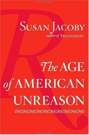 Cover art for THE AGE OF AMERICAN UNREASON