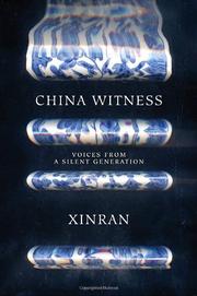 Cover art for CHINA WITNESS