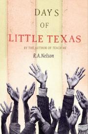 Cover art for DAYS OF LITTLE TEXAS