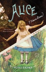 Cover art for ALICE I HAVE BEEN