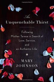 Book Cover for AN UNQUENCHABLE THIRST