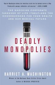 Cover art for DEADLY MONOPOLIES