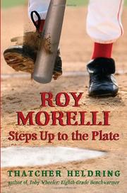 Cover art for ROY MORELLI STEPS UP TO THE PLATE