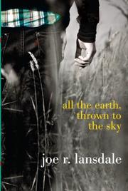 Cover art for ALL THE EARTH, THROWN TO THE SKY