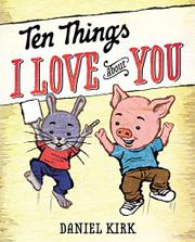 Book Cover for TEN THINGS I LOVE ABOUT YOU