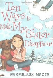 Cover art for TEN WAYS TO MAKE MY SISTER DISAPPEAR