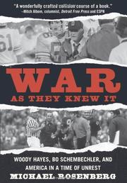 Cover art for WAR AS THEY KNEW IT