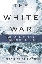 Cover art for THE WHITE WAR