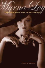 Cover art for MYRNA LOY