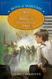 Cover art for WILL AT THE BATTLE OF GETTYSBURG, 1863