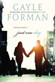Book Cover for JUST ONE DAY