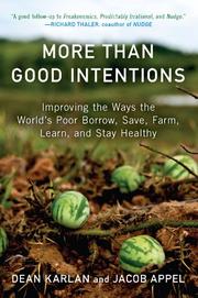 Cover art for MORE THAN GOOD INTENTIONS