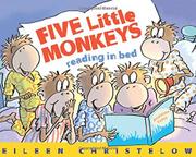 Cover art for FIVE LITTLE MONKEYS READING IN BED