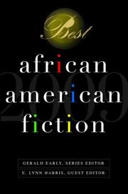 Cover art for BEST AFRICAN AMERICAN FICTION: 2009