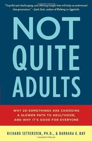 Book Cover for NOT QUITE ADULTS