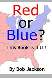 Cover art for RED OR BLUE?