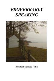 Book Cover for PROVERBABLY SPEAKING