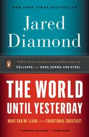 Cover art for THE WORLD UNTIL YESTERDAY