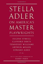 Book Cover for STELLA ADLER ON AMERICA'S MASTER PLAYWRIGHTS