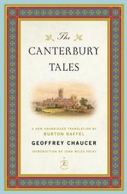 Cover art for THE CANTERBURY TALES