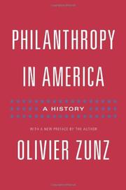 Cover art for PHILANTHROPY IN AMERICA
