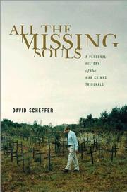 Cover art for ALL THE MISSING SOULS