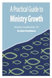 Book Cover for A PRACTICAL GUIDE TO MINISTRY GROWTH