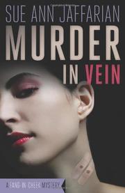 Book Cover for MURDER IN VEIN