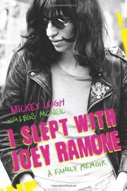 Cover art for I SLEPT WITH JOEY RAMONE