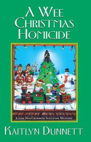 Cover art for A WEE CHRISTMAS HOMICIDE