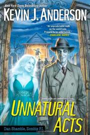 Cover art for UNNATURAL ACTS