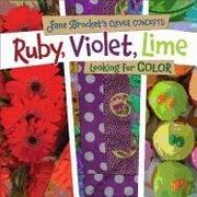 Cover art for RUBY, VIOLET, LIME