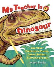 Book Cover for MY TEACHER IS A DINOSAUR