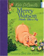 Cover art for MERCY WATSON THINKS LIKE A PIG
