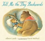 Book Cover for TELL ME THE DAY BACKWARDS