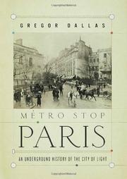 Cover art for MÉTRO STOP PARIS