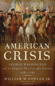 Cover art for AMERICAN CRISIS