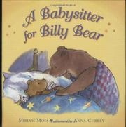 Cover art for A BABYSITTER FOR BILLY BEAR