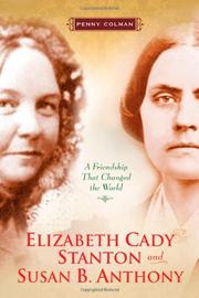Cover art for ELIZABETH CADY STANTON AND SUSAN B. ANTHONY
