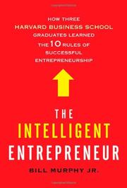 Cover art for THE INTELLIGENT ENTREPRENEUR