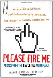 Cover art for PLEASE FIRE ME