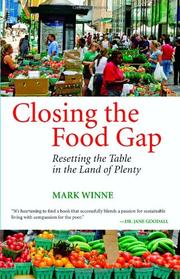 Book Cover for CLOSING THE FOOD GAP
