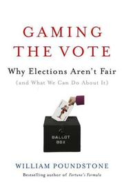 Book Cover for GAMING THE VOTE