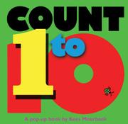 Book Cover for COUNT 1 TO 10