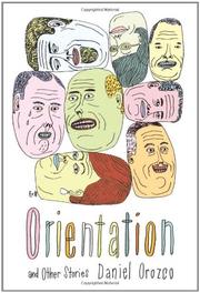 Book Cover for ORIENTATION AND OTHER STORIES