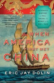 Cover art for WHEN AMERICA FIRST MET CHINA