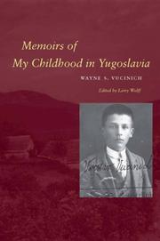 Cover art for MEMOIRS OF MY CHILDHOOD IN YUGOSLAVIA