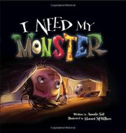 Cover art for I NEED MY MONSTER